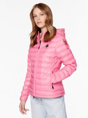 Kabát Blauer rózsaszín