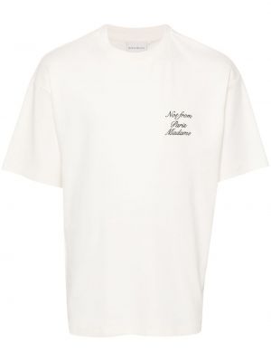 Bavlnené tričko s výšivkou Drôle De Monsieur