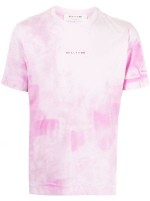 Tie-dye bombažna majica 1017 Alyx 9sm roza