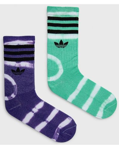 Чорапи Adidas Originals зелено
