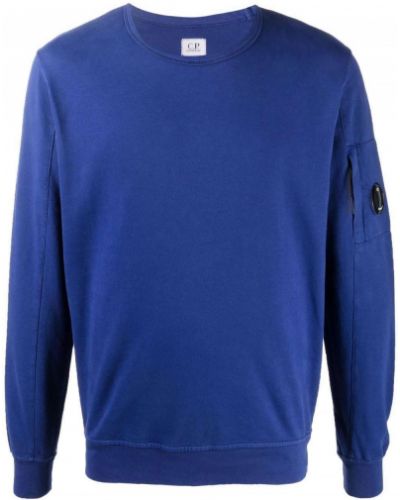 Jersey de punto de tela jersey de cuello redondo C.p. Company azul