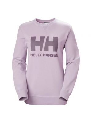 Sweatshirt aus baumwoll Helly Hansen lila