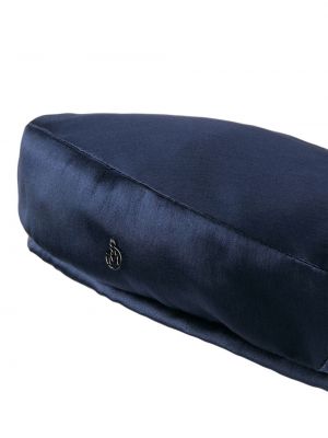 Šilkinis beretė Maison Michel mėlyna