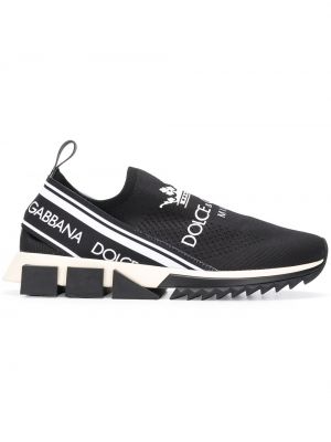 Trykt sneakers Dolce & Gabbana svart