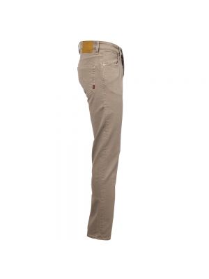 Pantalones chinos de algodón con bolsillos Siviglia marrón