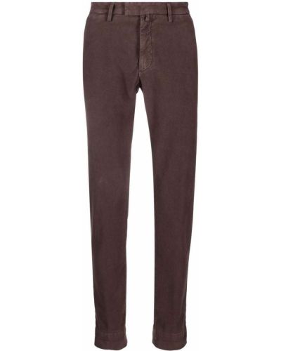 Pantalones chinos slim fit Briglia 1949 marrón