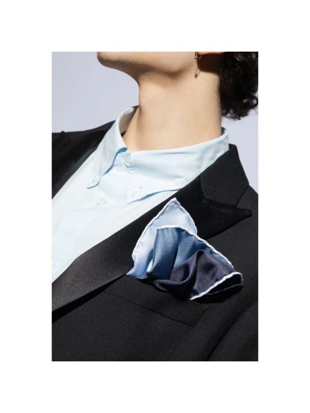 Pañuelo de seda con bolsillos Lanvin azul