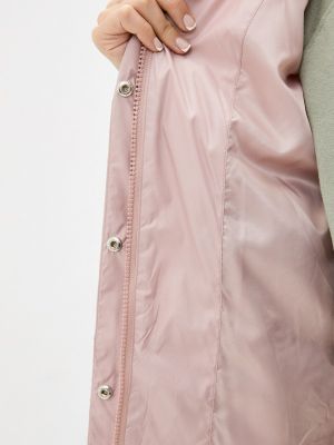 Утепленная демисезонная куртка Purelife розовая