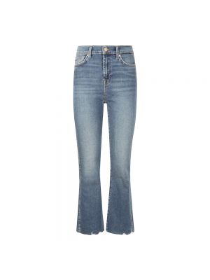 Niebieskie jeansy skinny slim fit 7 For All Mankind