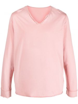 Bombažna majica Zadig&voltaire roza