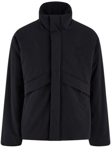 Pamučna duga jakna Ferragamo crna
