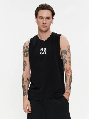Тениска Hugo черно