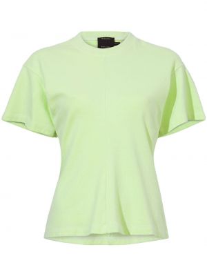 Памучна тениска Proenza Schouler зелено