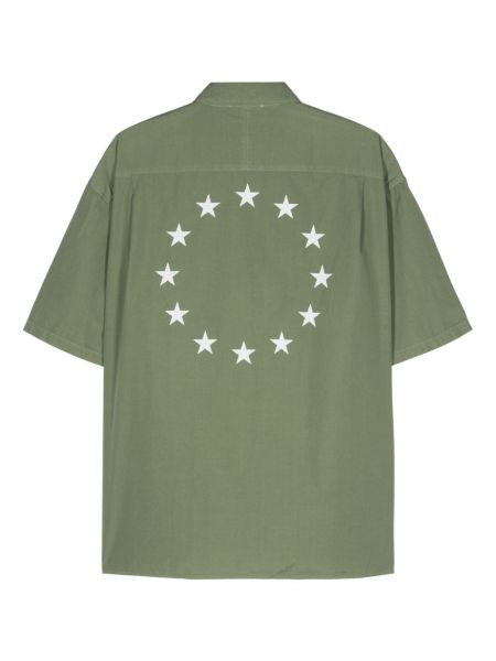 Koszula bawełniana Etudes zielona