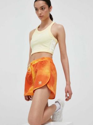 Kratke hlače s printom Adidas Originals narančasta