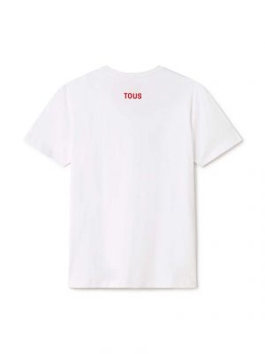 Koszulka bawełniana Tous biała