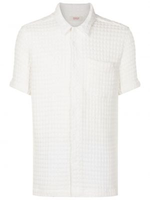 Βαμβακερό πουκάμισο Osklen λευκό