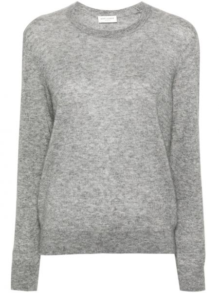 Džemper od kašmira Saint Laurent siva