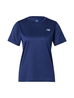 Camicia in maglia New Balance blu
