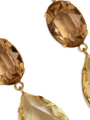 Kolczyki z kryształkami Jennifer Behr złote