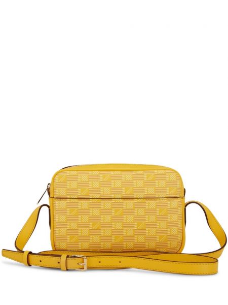 Crossbody rokassoma ar apdruku Moreau dzeltens