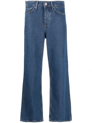 Джинсовые прямые джинсы Rag & Bone, синие