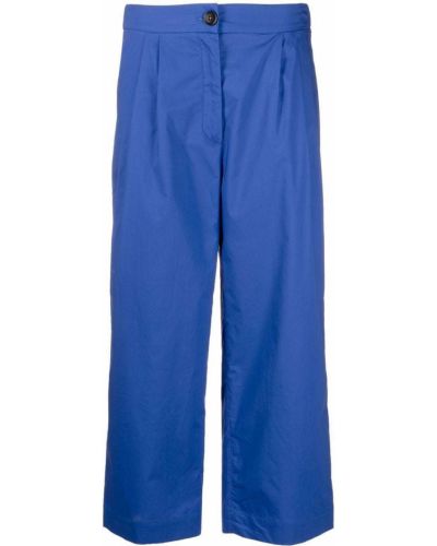 Kalhoty Woolrich modré