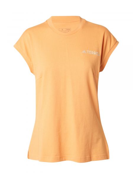 Sportiniai marškinėliai Adidas Terrex oranžinė