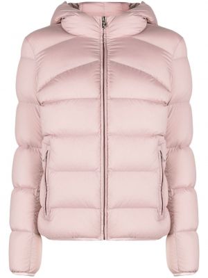 Hette lang jakke Colmar rosa