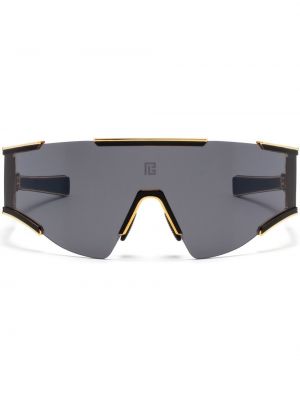 Oversize слънчеви очила Balmain Eyewear черно