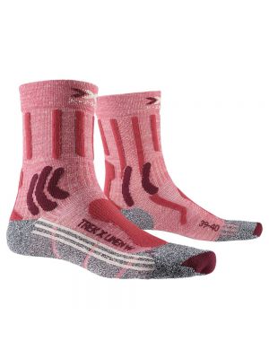 Льняные носки X-socks розовые