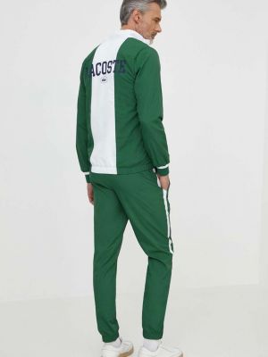 Зеленый костюм Lacoste