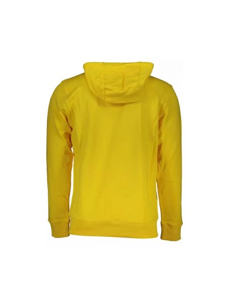 Suéter de algodón Tommy Hilfiger amarillo