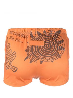 Shorts Jacquemus orange
