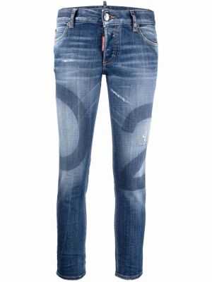 Jeans 7/8 Dsquared2 blå