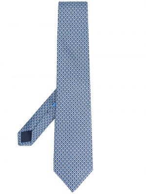 Cravate Ferragamo bleu