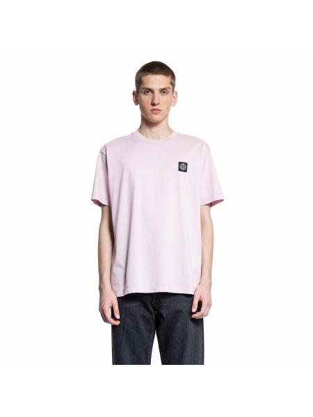T-shirt Stone Island rosa