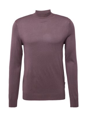 Pull col roulé Only & Sons violet
