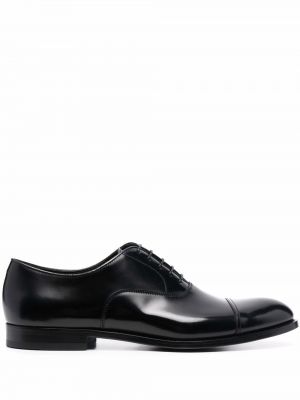 Pantofi oxford cu șireturi din dantelă Doucal's negru