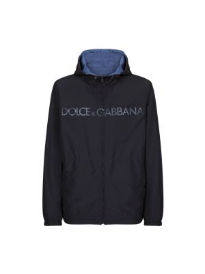 Parka Dolce And Gabbana niebieska
