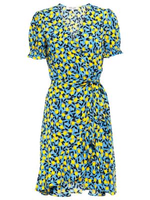 Viskózové mini šaty s potiskem Diane Von Furstenberg