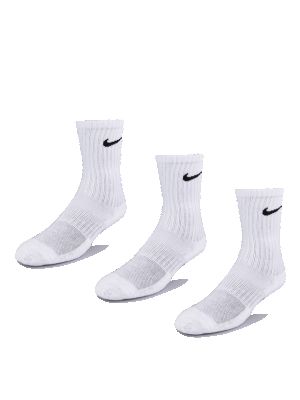 Chaussettes en coton Nike blanc