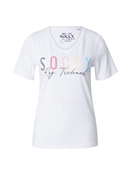 Marškinėliai Soccx balta
