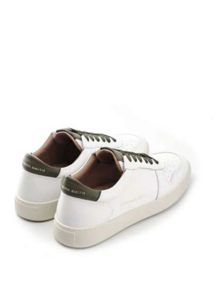 Sneakersy skórzane klasyczne Alexander Smith białe