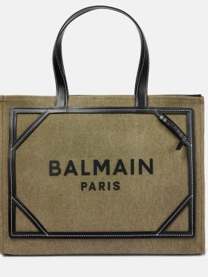 Nákupná taška Balmain zelená