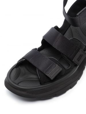 Sandály bez podpatku Alexander Mcqueen černé