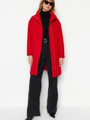 Kabát Trendyol piros
