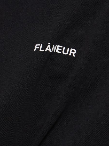 Marškinėliai Flâneur juoda