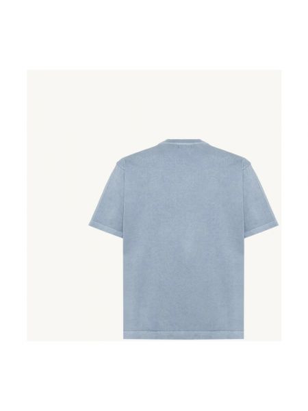 T-shirt mit rundem ausschnitt Autry blau