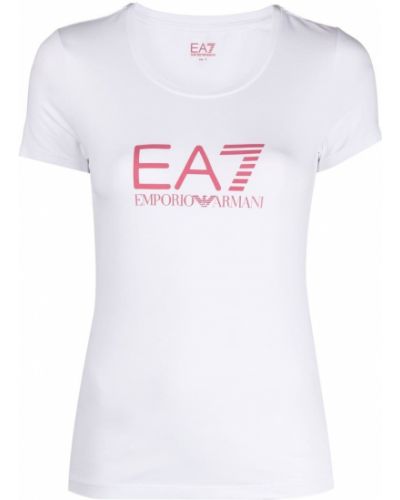 T-shirt Ea7 Emporio Armani vit